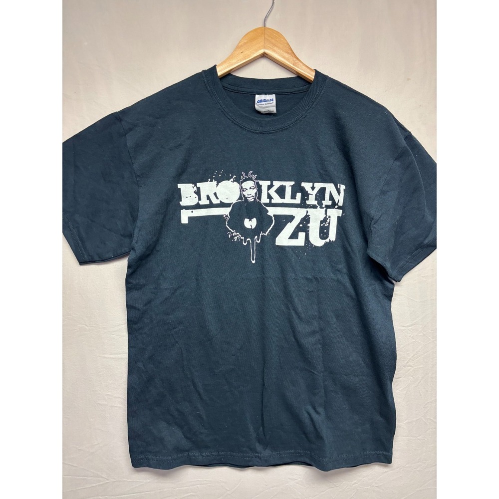 Old Dirty Wutang Clan Cotton Shirt Mens CrewNeck Brooklyn Zu Graphic Medium